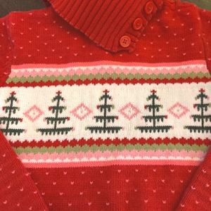 Girls Christmas Fairisle Sweater